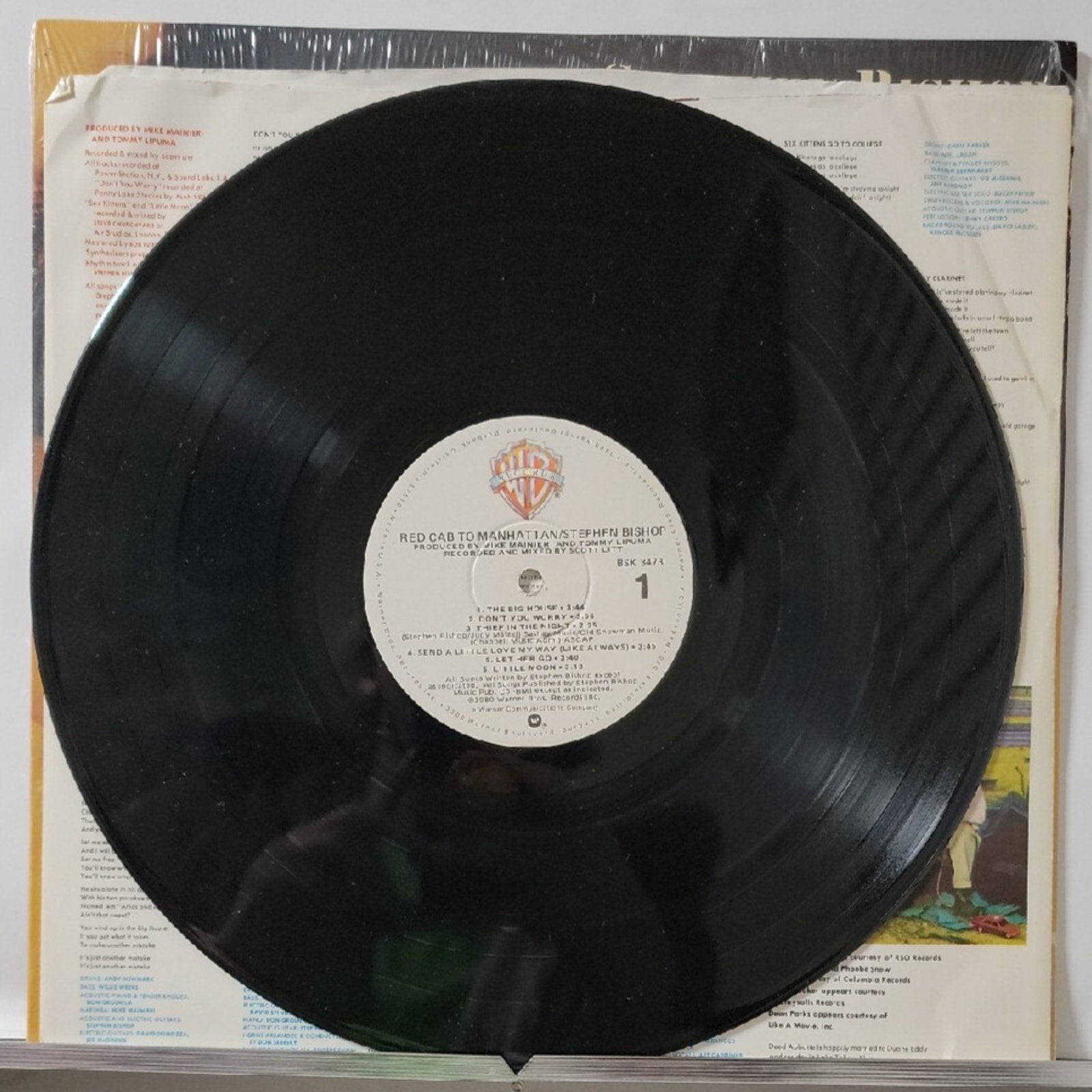 Red Cab to Manhattan [LP] by Stephen Bishop (Vinyl, Wounded Bird Records)