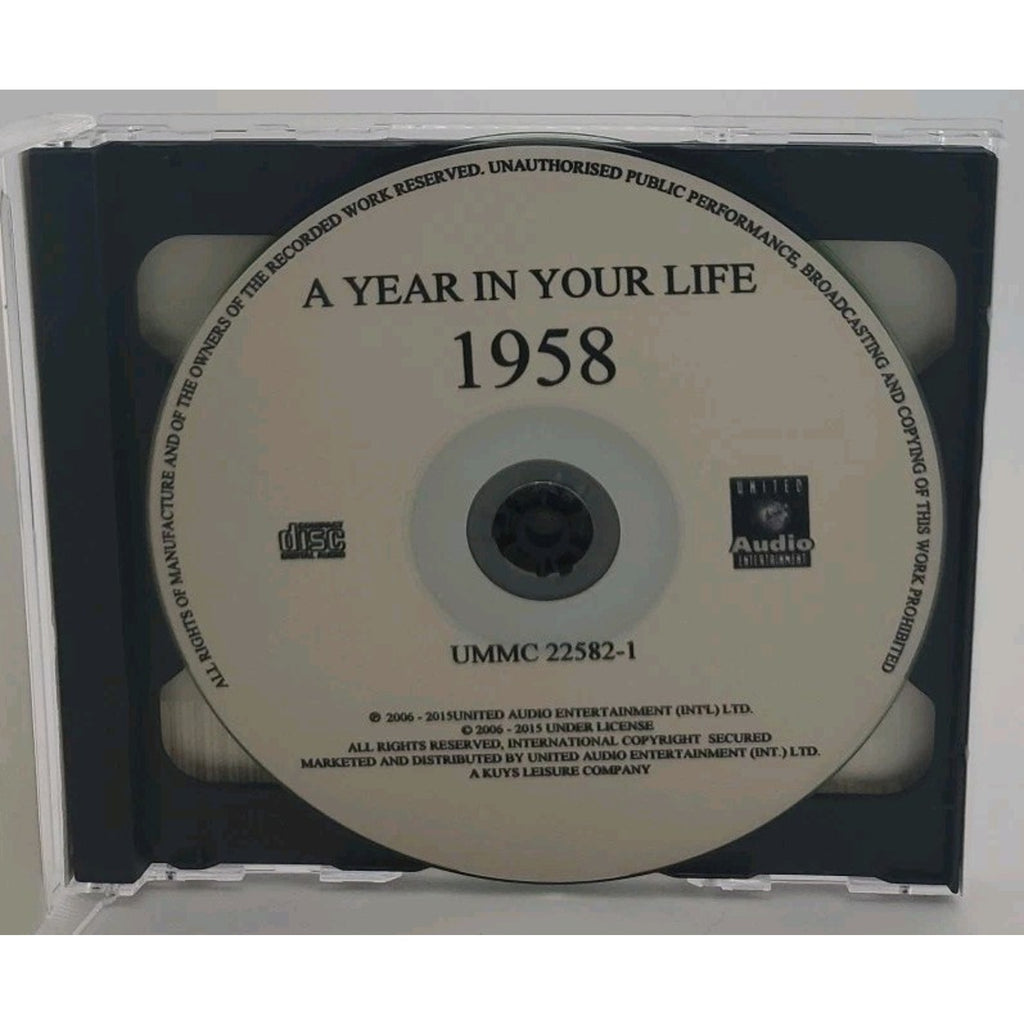 Year in Your Life 1958 by Various (CD, 2015)