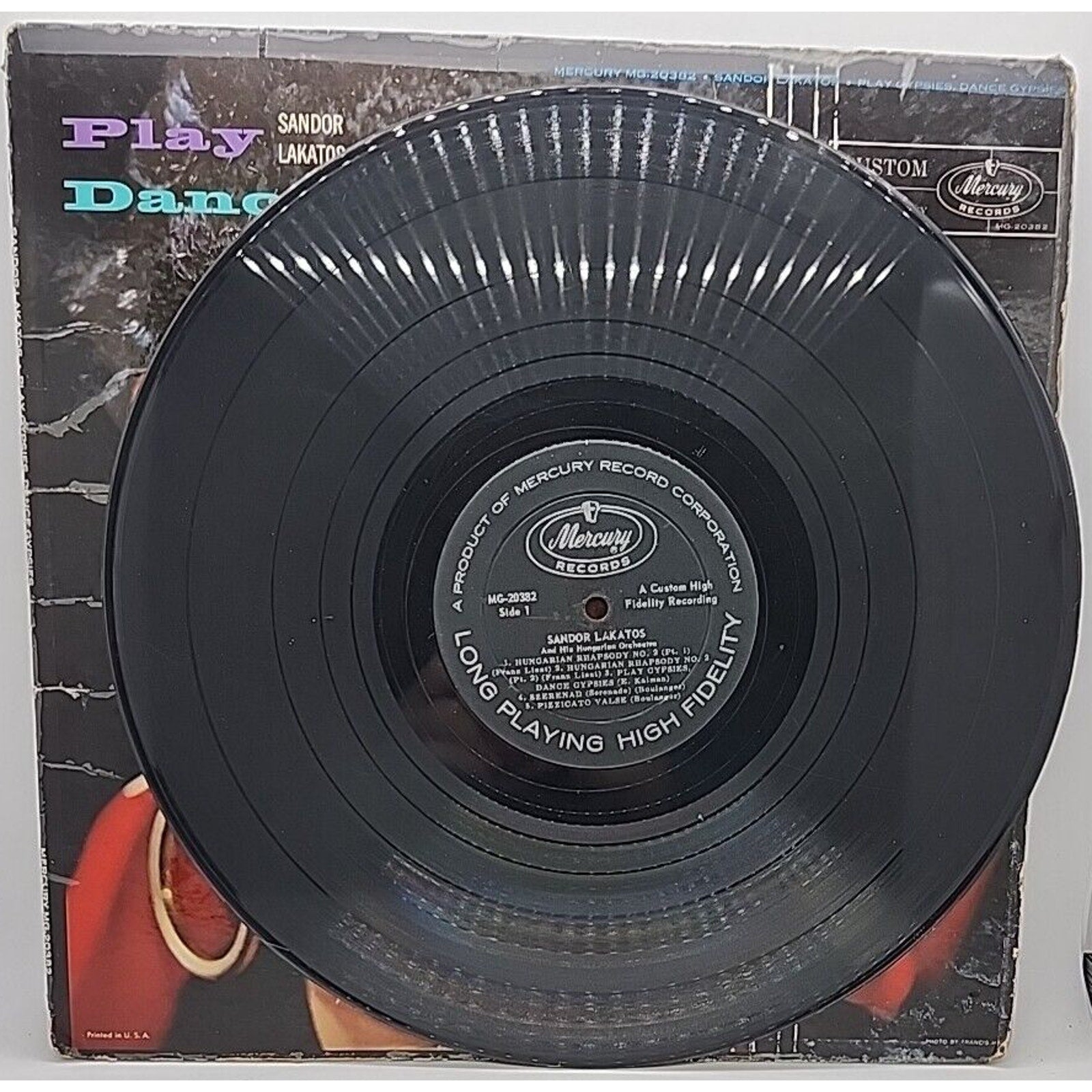 Lakatos Sandor : Play Gypsies, Dance Gypsies (Record)