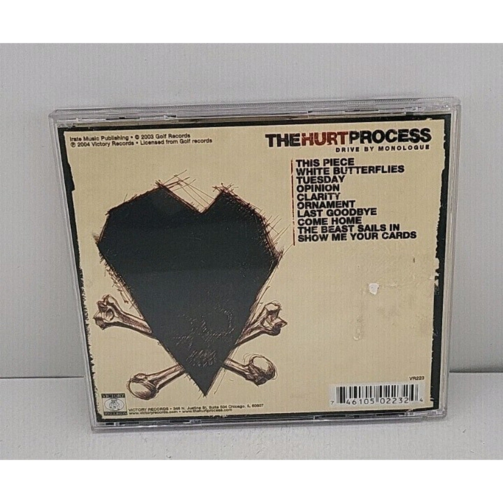 Drive by Monologue by The Hurt Process (CD, 2004)