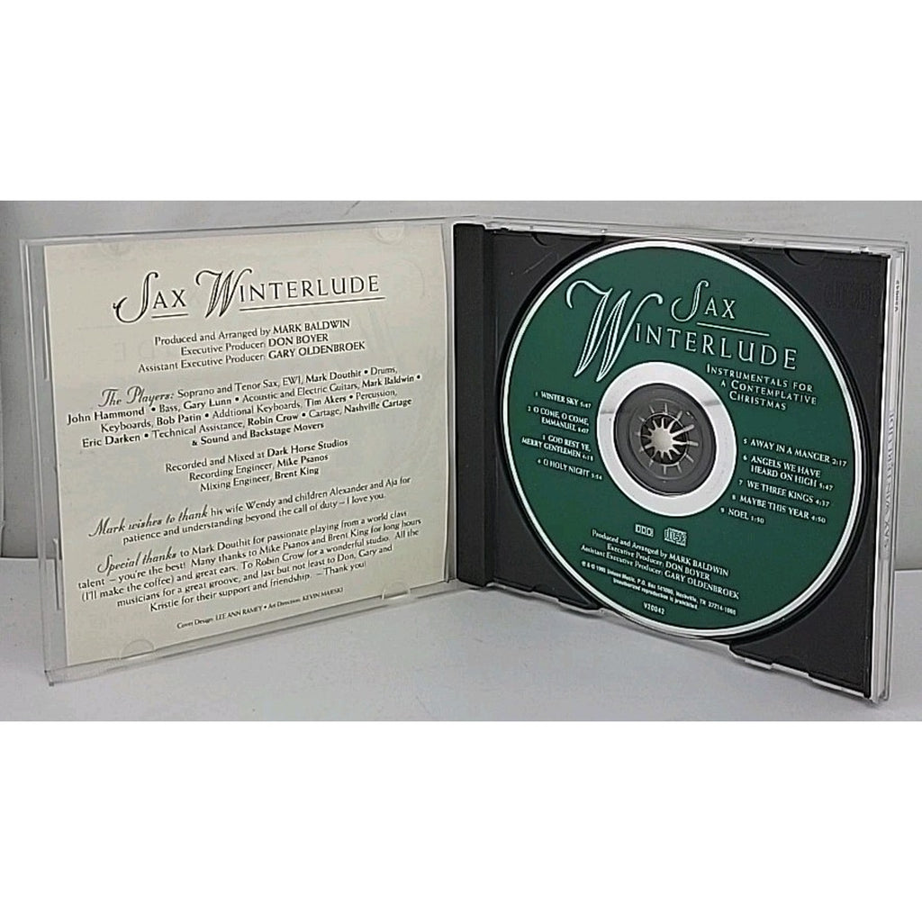 Sax Winterlude by Mark Baldwin (CD, Jul-1997, Unison)