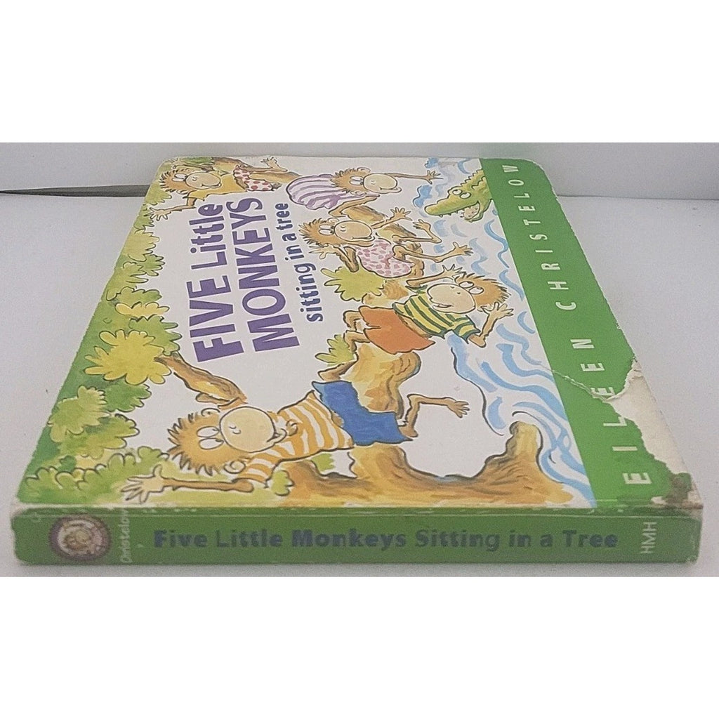 Five Little Monkeys Sitting in a Tree by Eileen Christelow (2012, Children's...