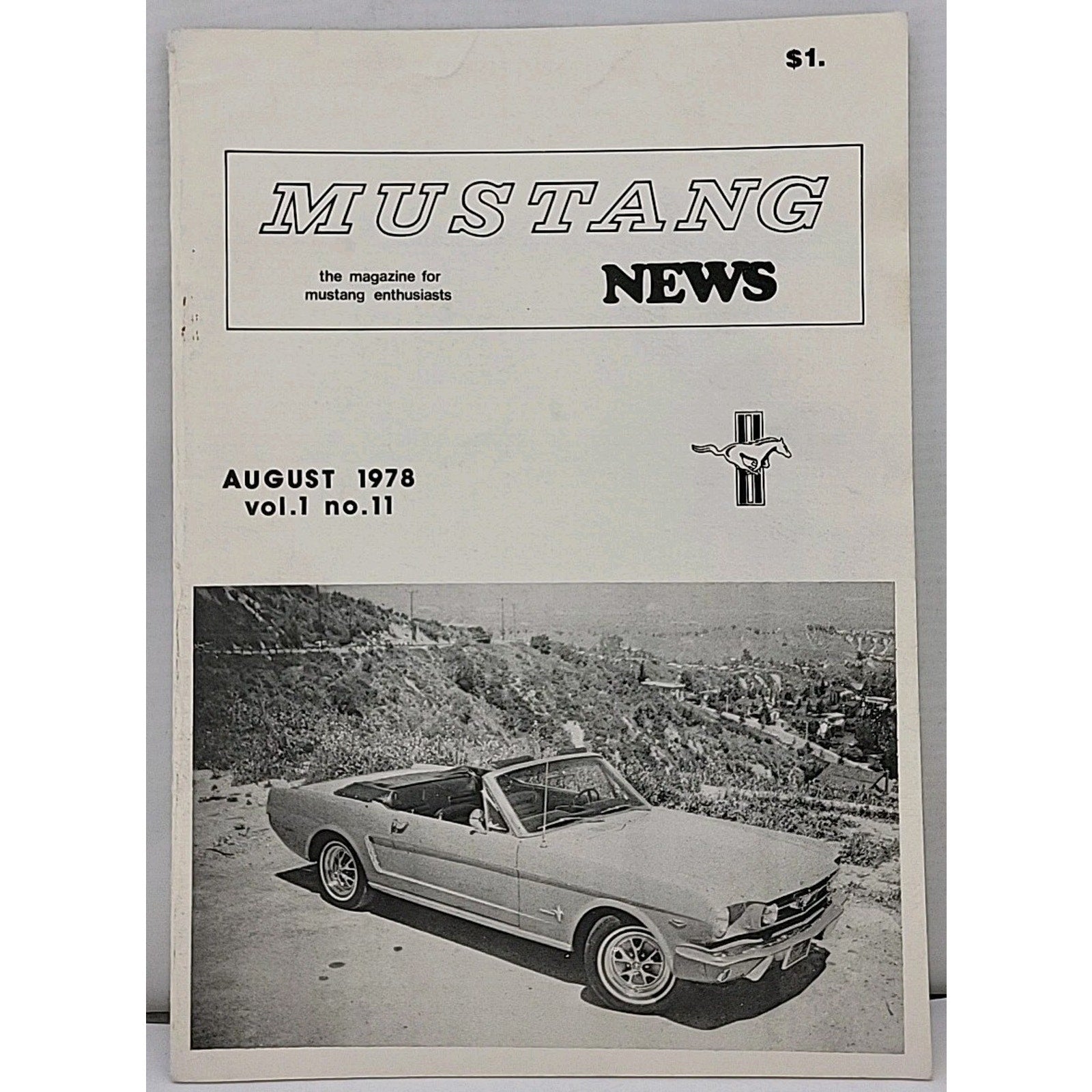 Mustang News Magazine - August 1978 - Vol. 1 No. 11