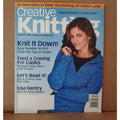 Creative Knitting Knit Magazine Patterns Book January 2008