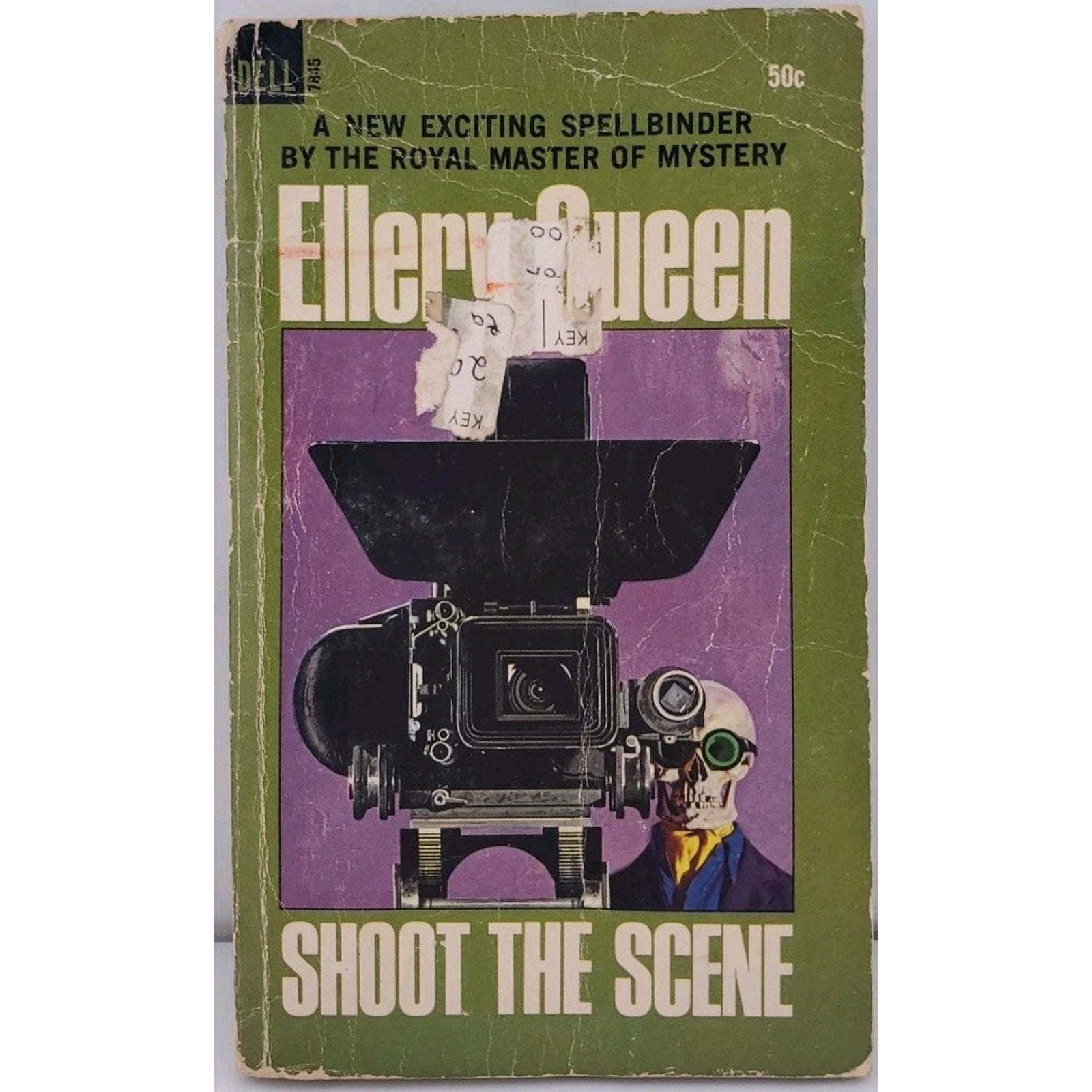Shoot The Scene by Ellery Queen - Paperback Dell (1966)