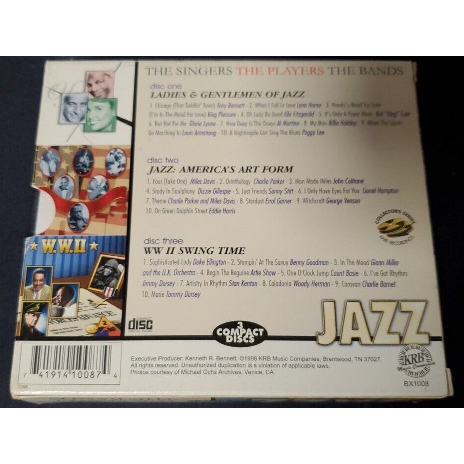 Jazz The Singers The Players The Bands (CD)
