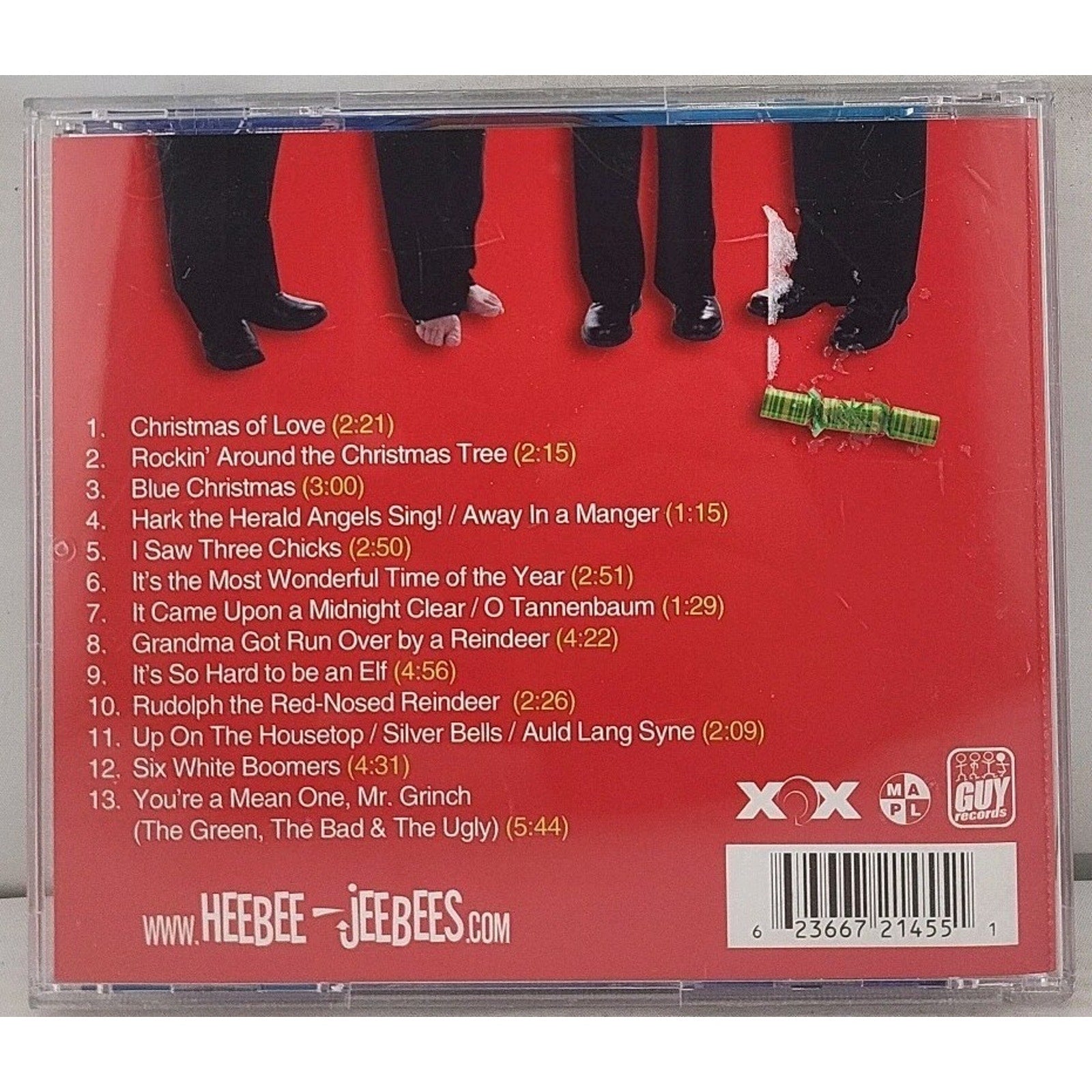 The Heebee-Jeebees - Christmas Crackers - CD