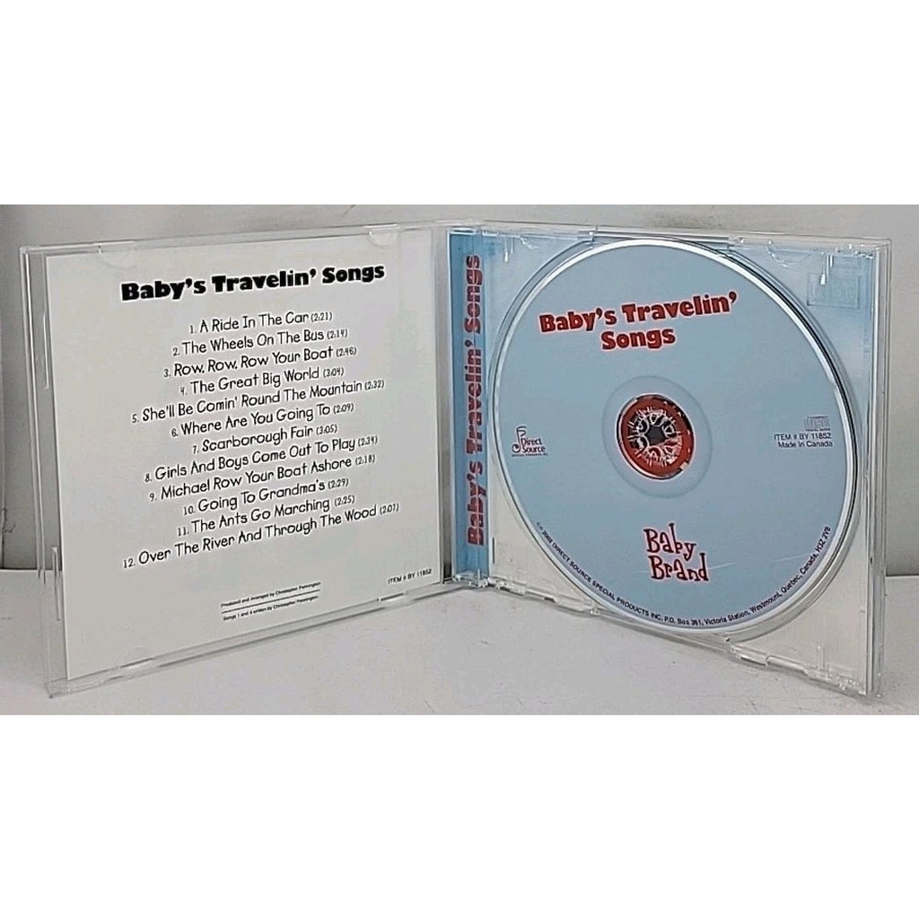 Baby's Travelin' Songs By Series Baby Brand (CD, 2002)