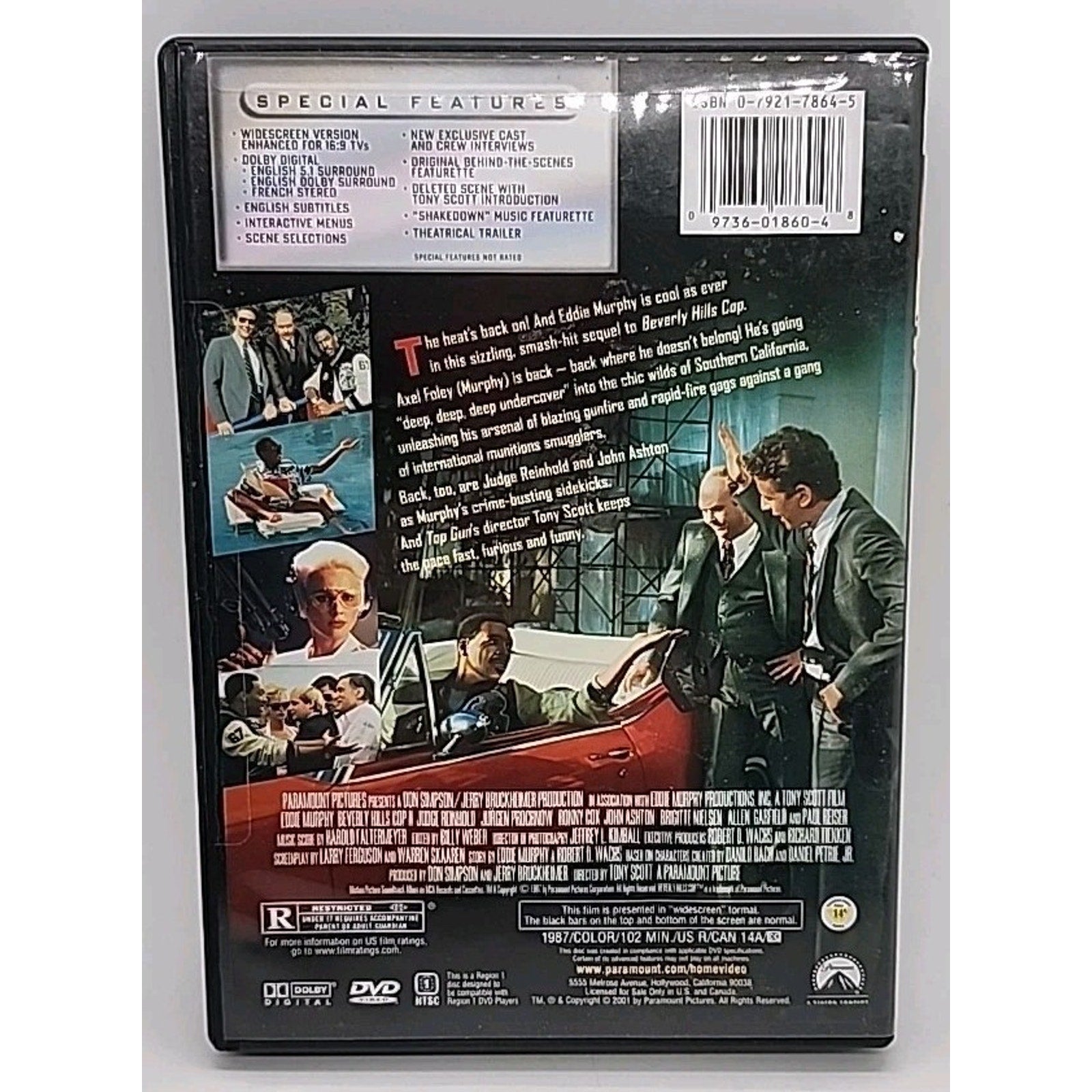 Beverly Hills Cop II (DVD, 1987)
