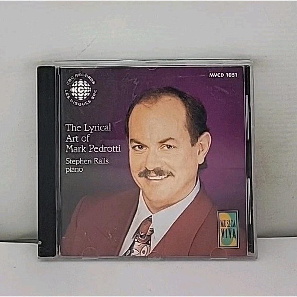The Lyrical Art Of Mark Pedrotti - Stephen Ralls piano CD Audio