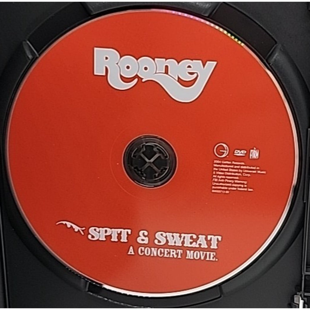 Rooney: Spit and Sweat (DVD, 2004)