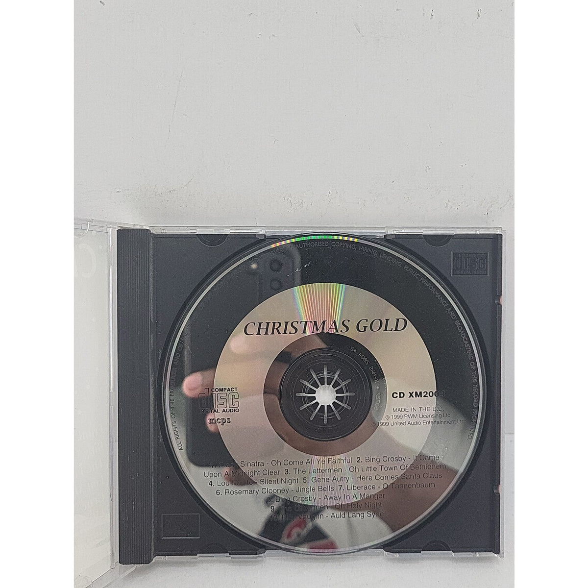Christmas Gold CD Frank Sinatra Bing Crosby 1999 PWM Masters Holiday Classics