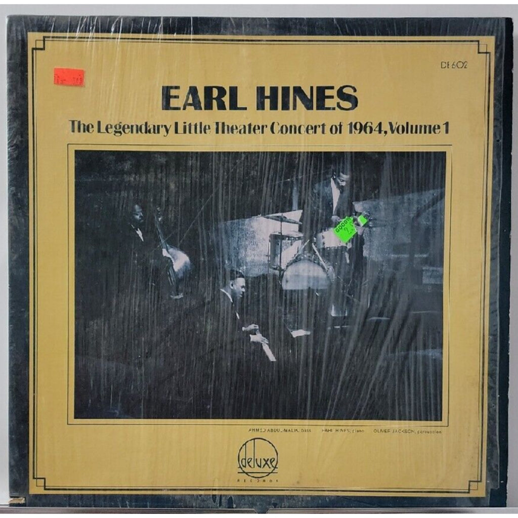 Earl Hines The Legendary Little Theater Concert Of 1964, Volume 1 (Record)