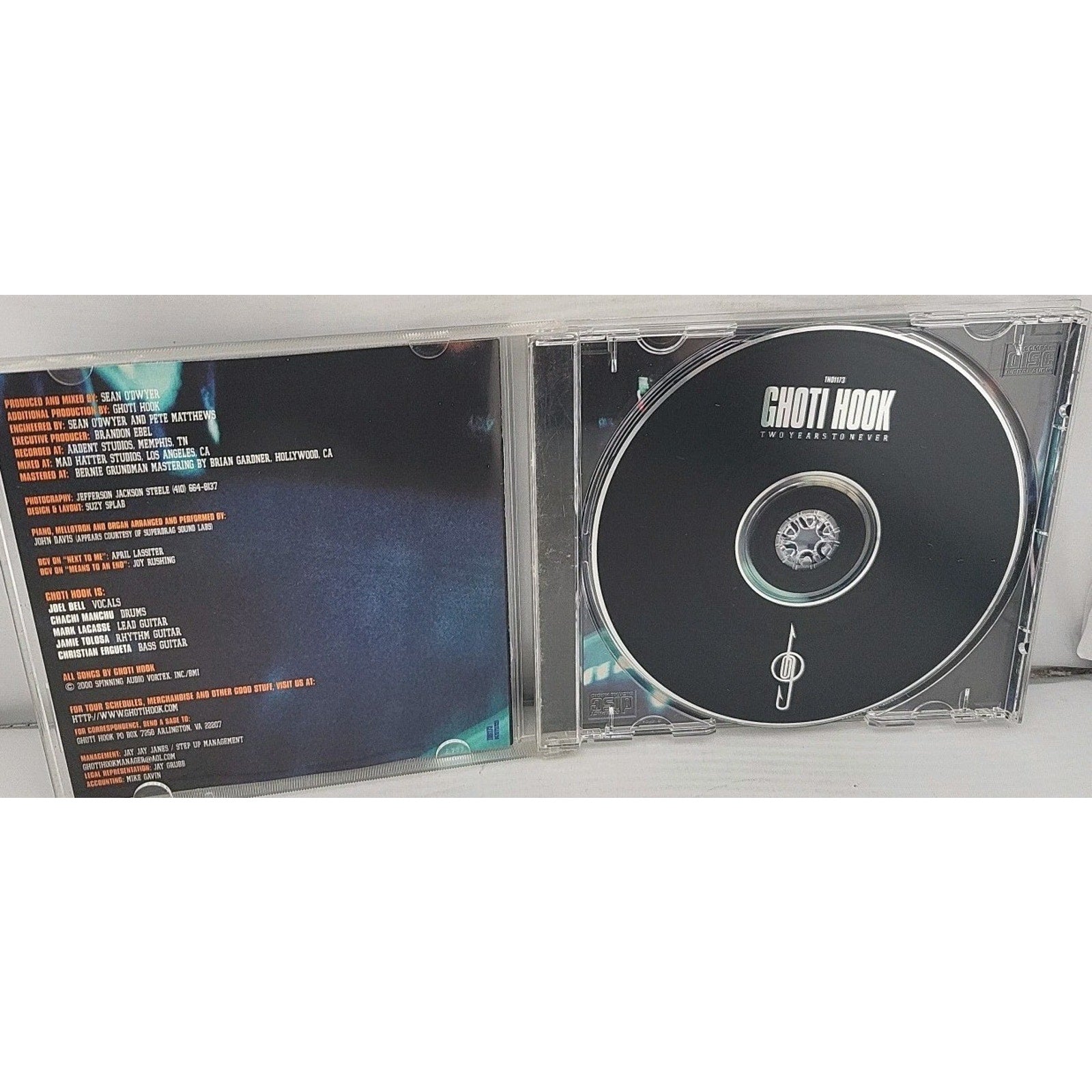 Two Years to Never by Ghoti Hook (CD, 2000)