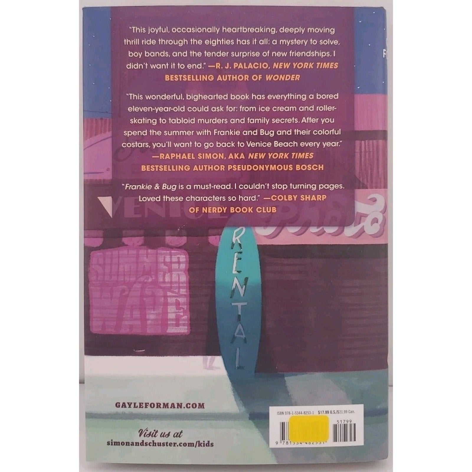 Frankie and Bug by Gayle Forman (2021, Hardcover)