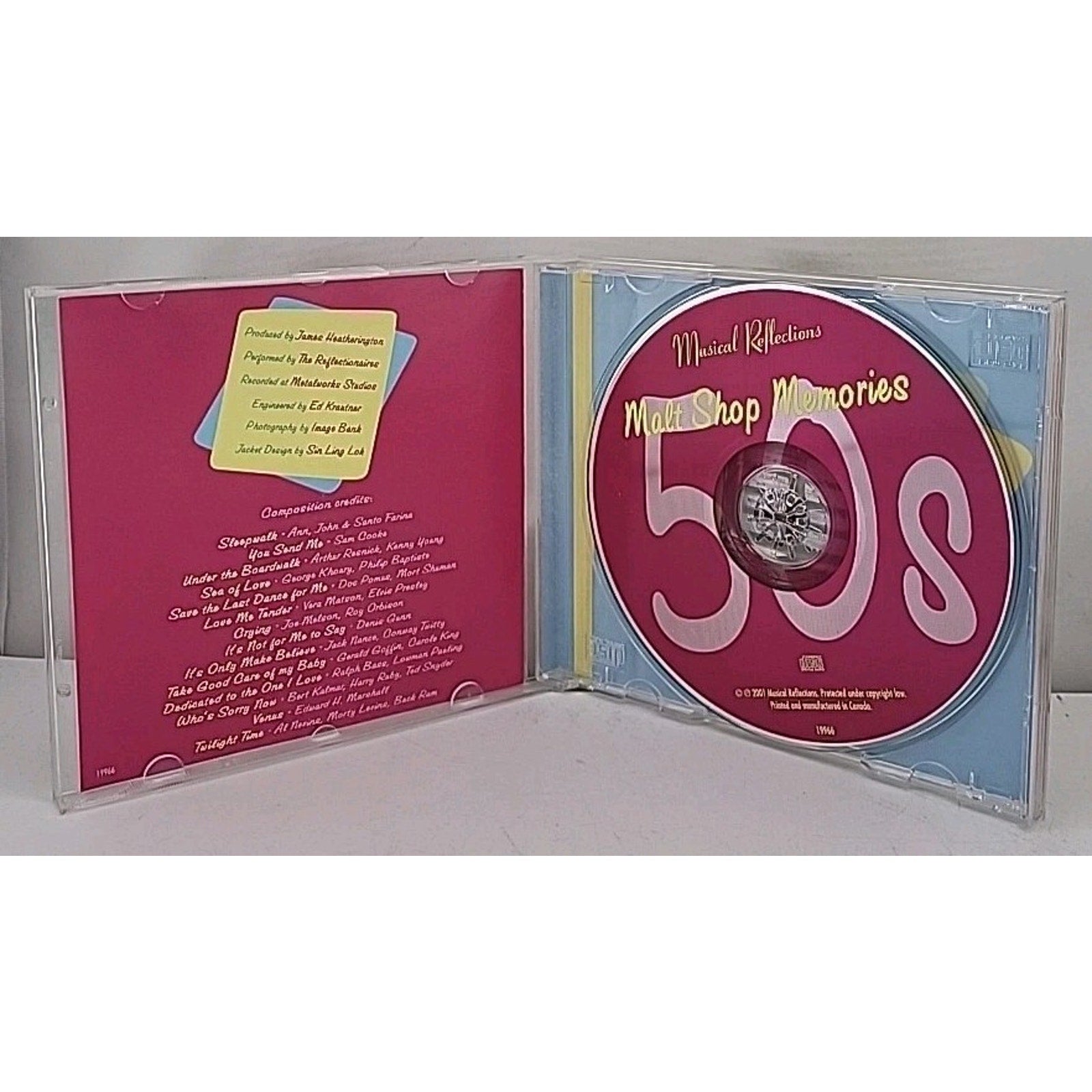 Malt Shop Memories [Reflections] * by The Reflectionaires (CD, 2008,...