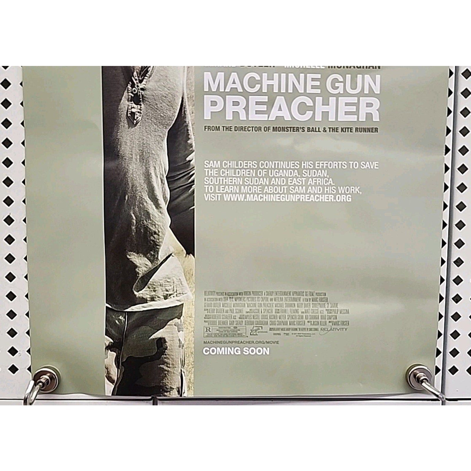 Machine Gun Preacher Movie Poster 11x17