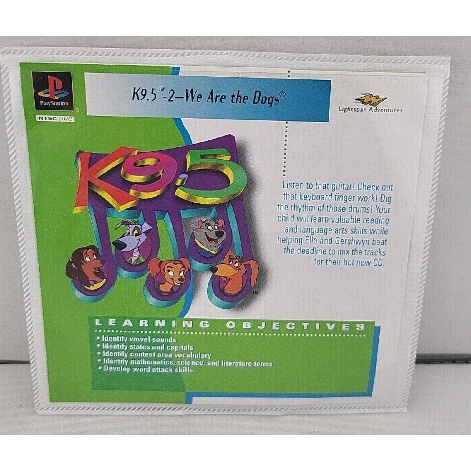 K9.5 We Are The Dogs PS1