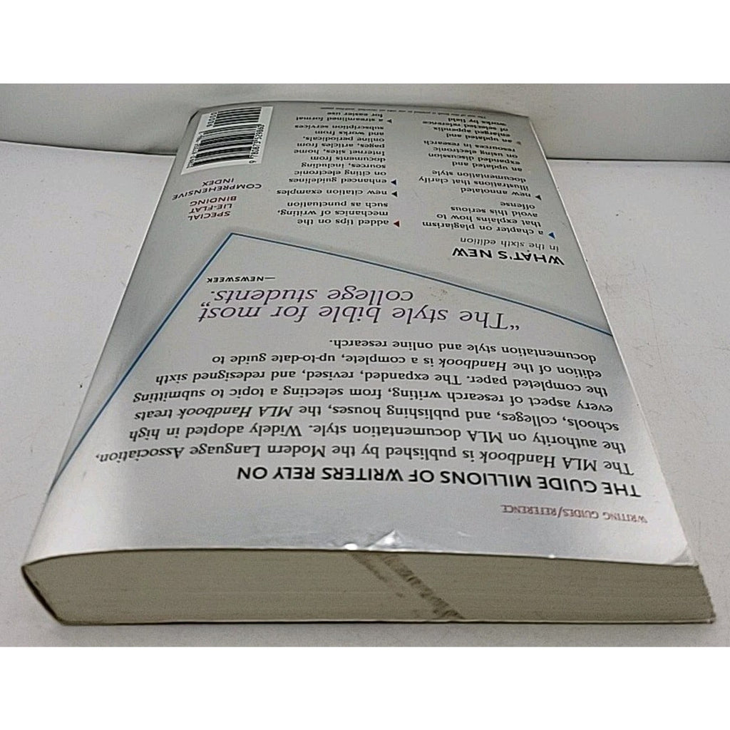 MLA Handbook for Writers of Research Papers, 6th Ed by Joseph Gibaldi (2003,...
