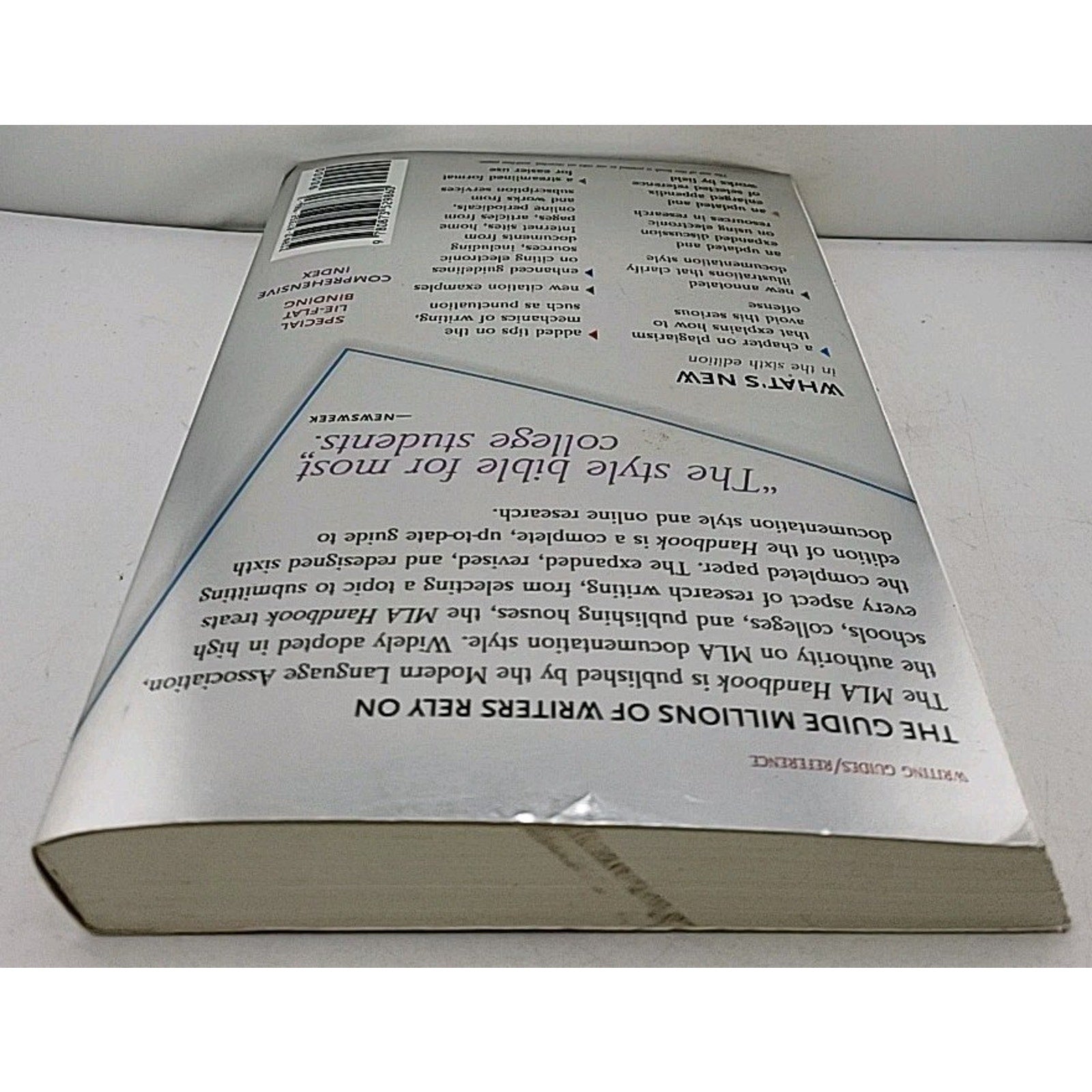MLA Handbook for Writers of Research Papers, 6th Ed by Joseph Gibaldi (2003,...