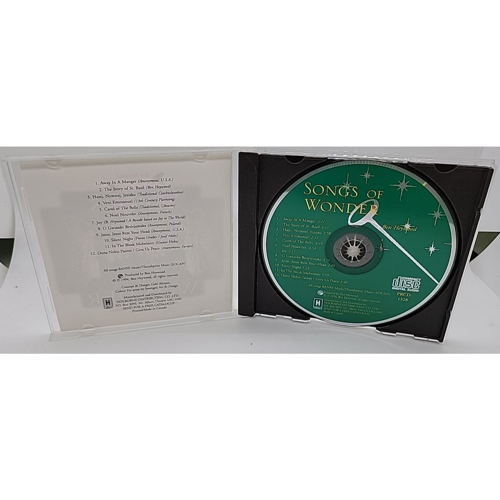 Songs Of Wonder Ben Heywood CD
