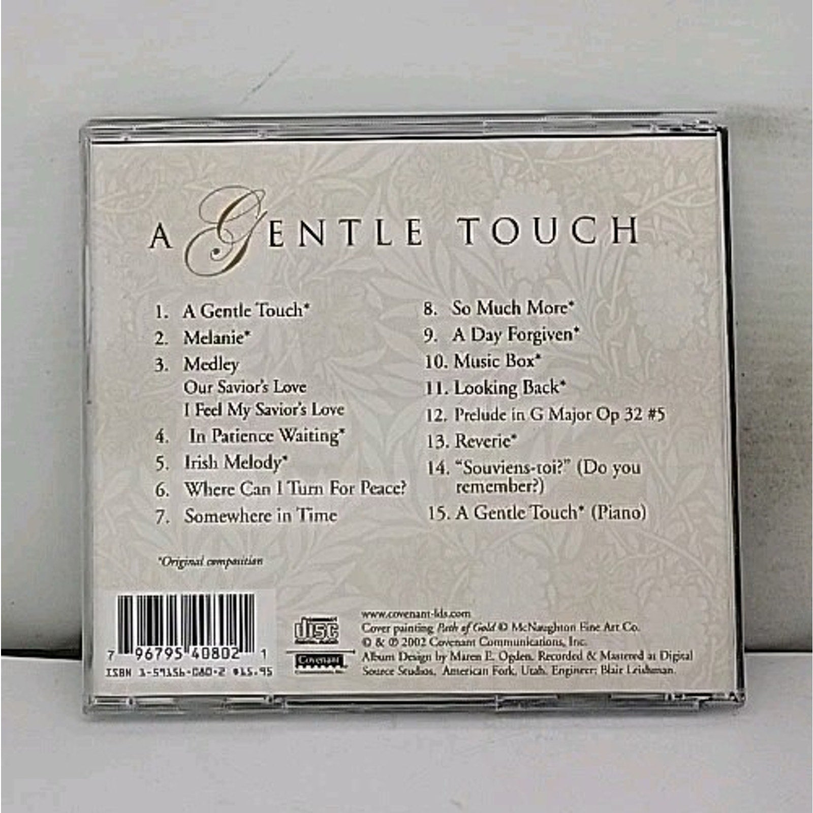 Dustin Gledhill A Gentle Touch CD (Religious)