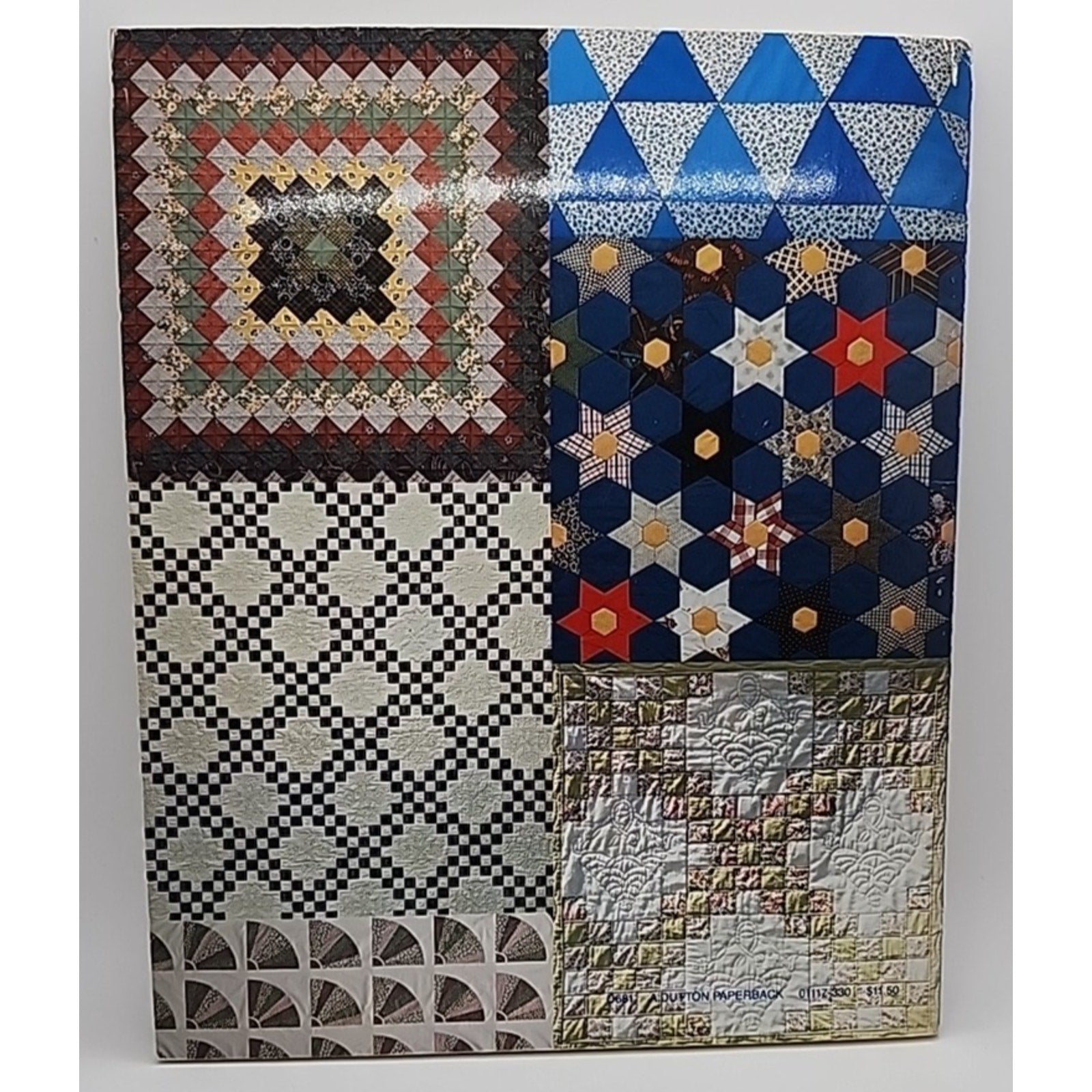1981 The Patchwork Pattern Book, Paperback, #D681, 35 Different Patterns