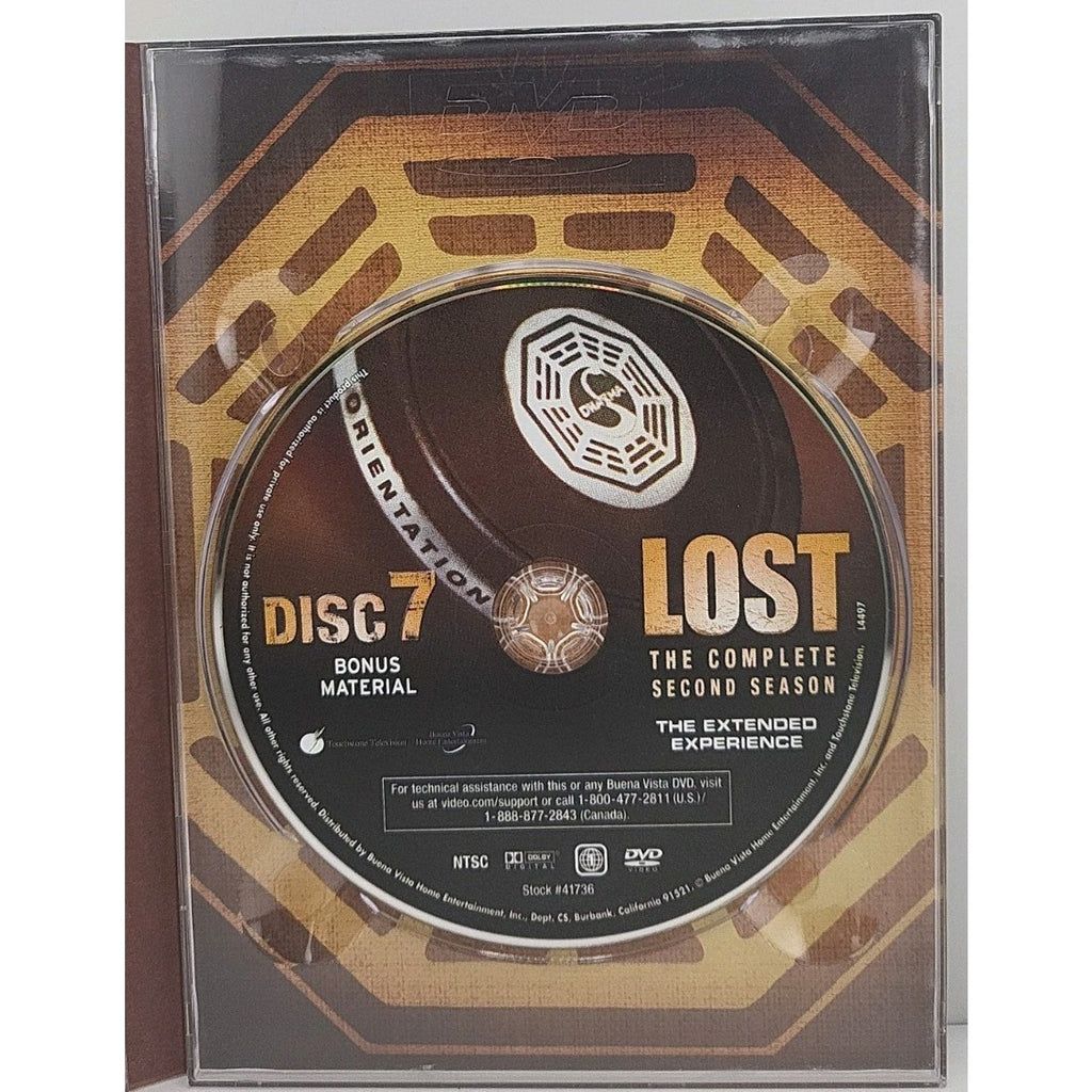 Lost: the Complete Second Season (DVD, 2005)