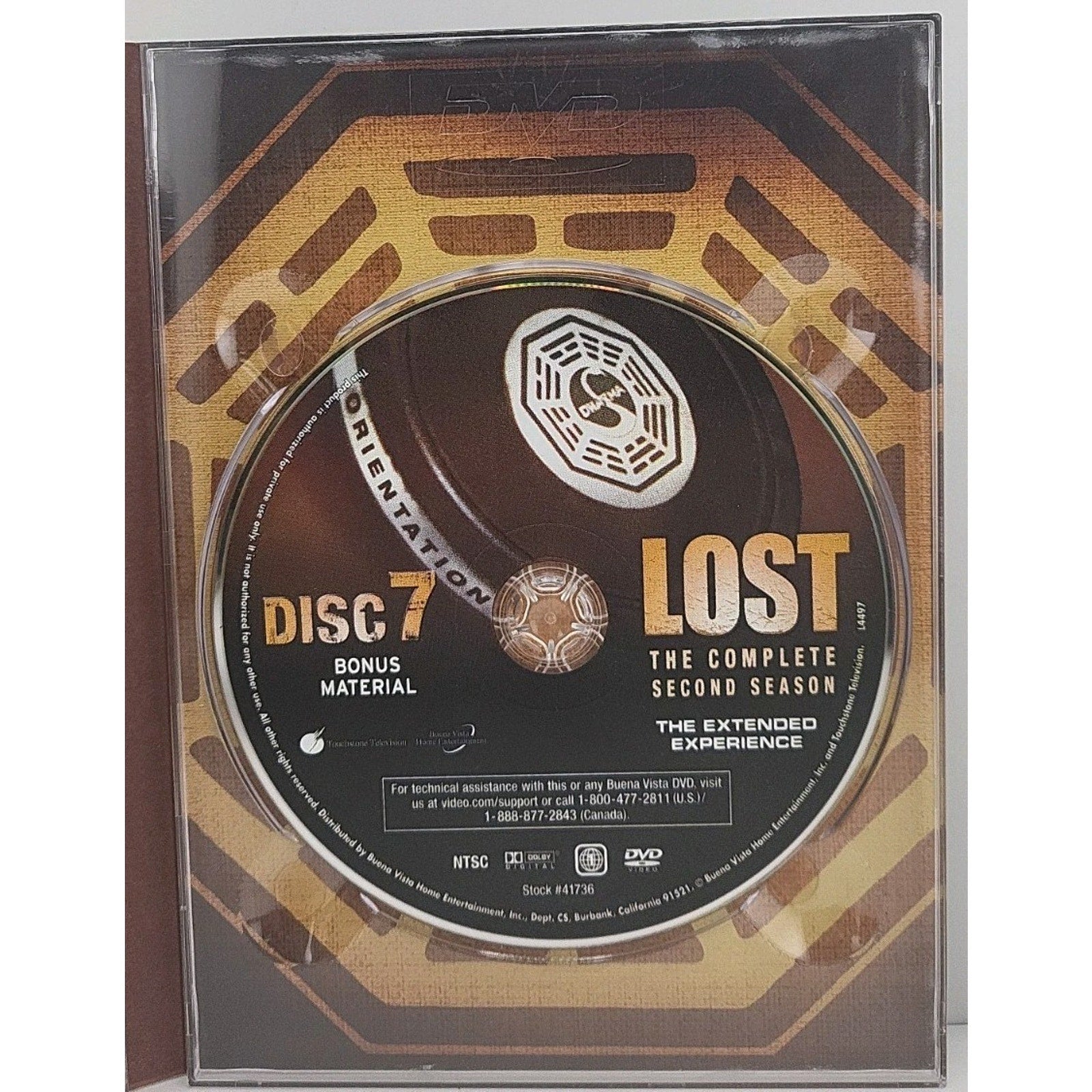 Lost: the Complete Second Season (DVD, 2005)