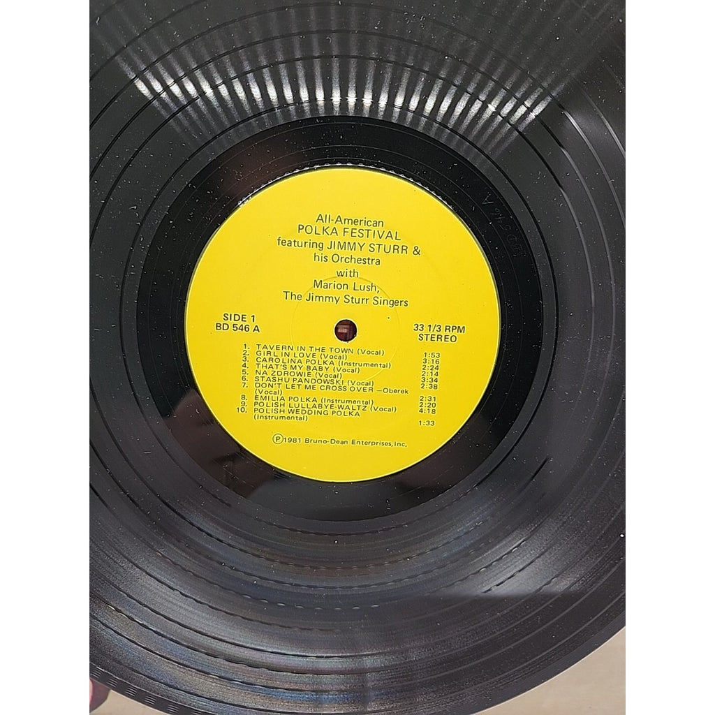 Jimmy Sturr and His Orchestra All American Polka Festival Stereo (Record)
