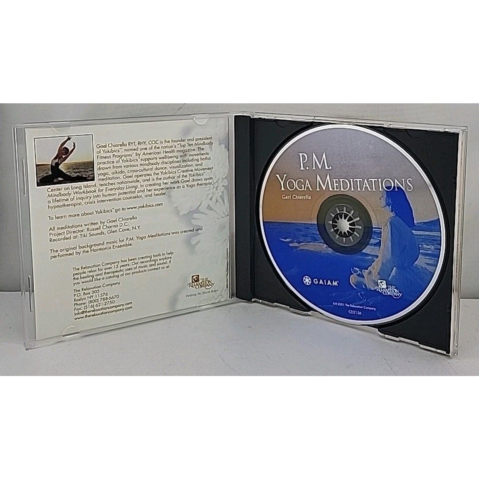 AM/PM Yoga Meditations by Gael Chiarella (CD, 2001)
