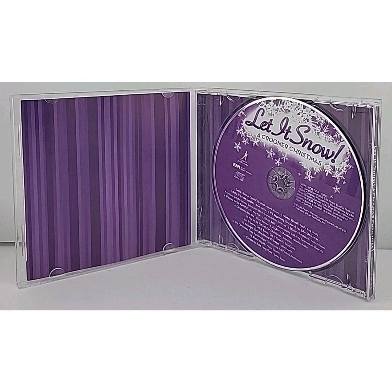 Let It Snow A Crooner Christmas (CD, 2009) Sinatra Crosby Martin Cole Newton