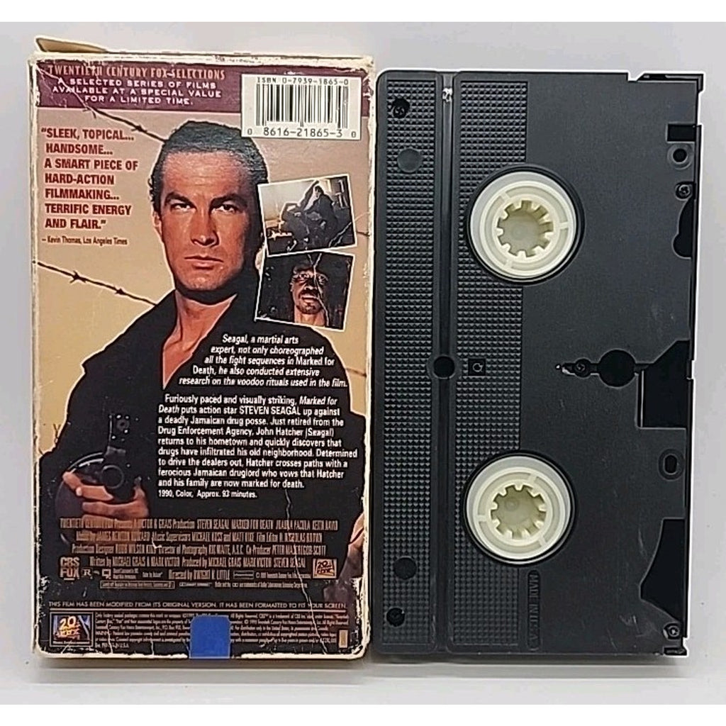 Marked for Death (VHS, 1990)