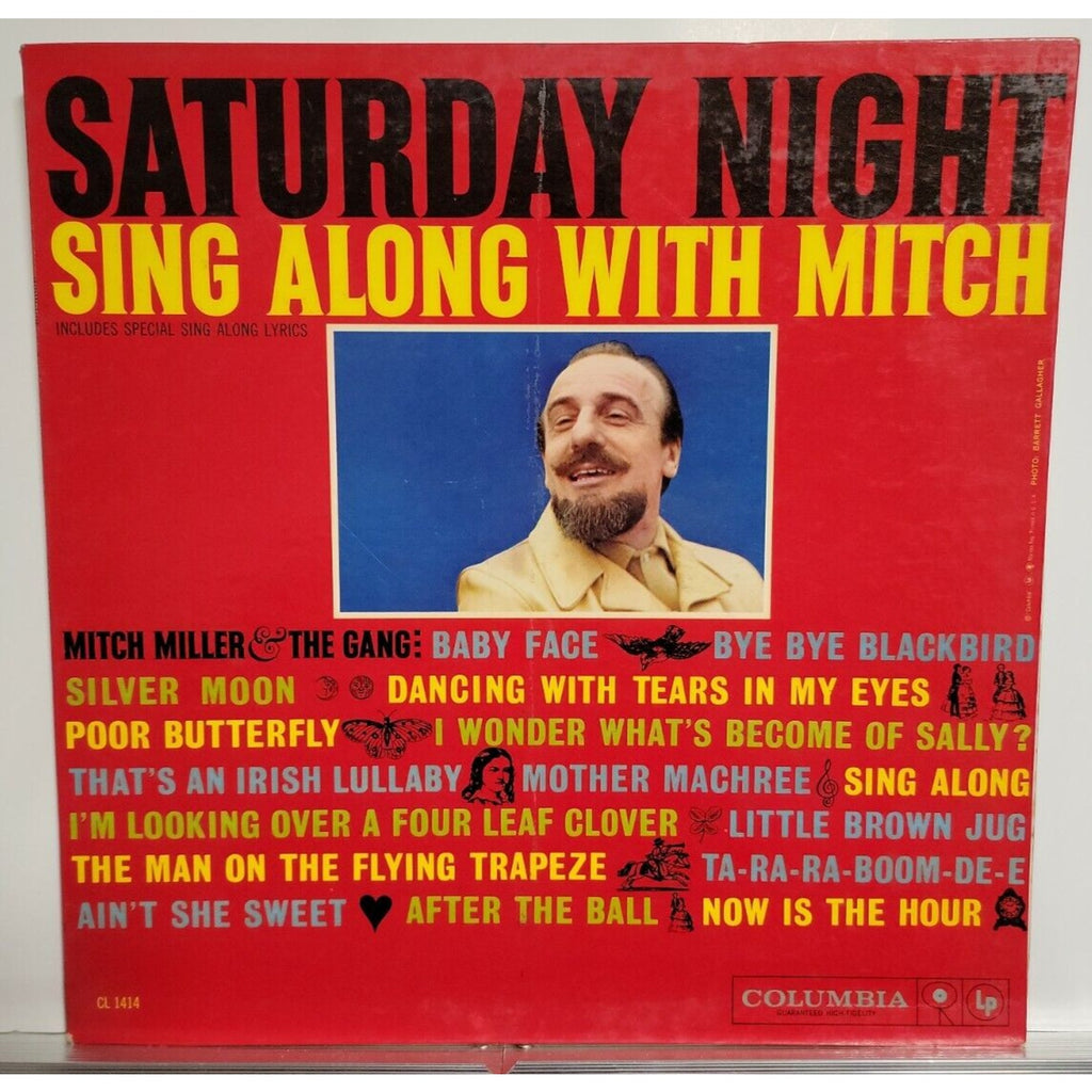 Mitch Miller & The Gang ‎– Saturday Night Sing Along With Mitch (Vinyl)