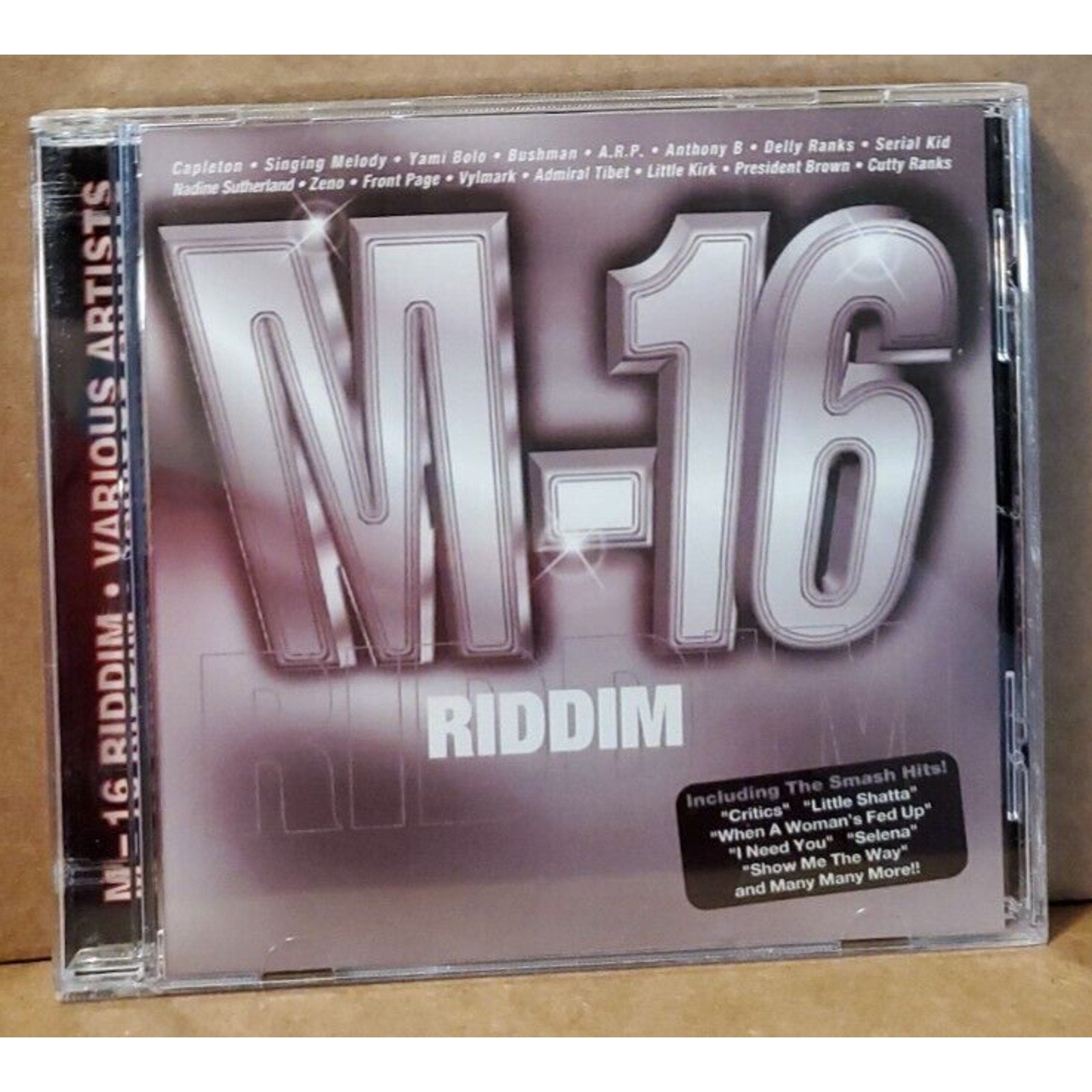 M-16 Riddim by Various Artists (CD, Sep-1999, Jamdown Records (USA))