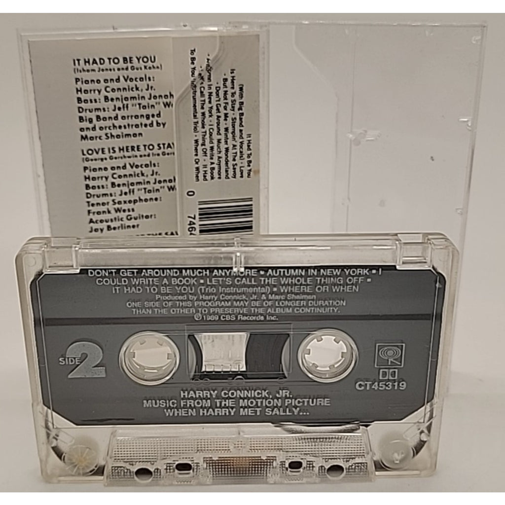 Harry Connick Jr - When Harry Met Sally Soundtrack (Cassette, 1989, CBS)