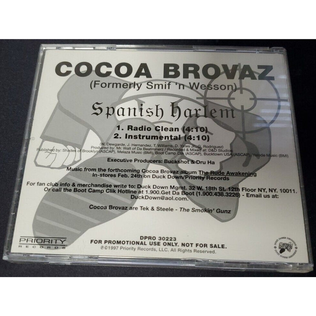 COCOA BROVAZ Spanish Harlem PROMO CD Single