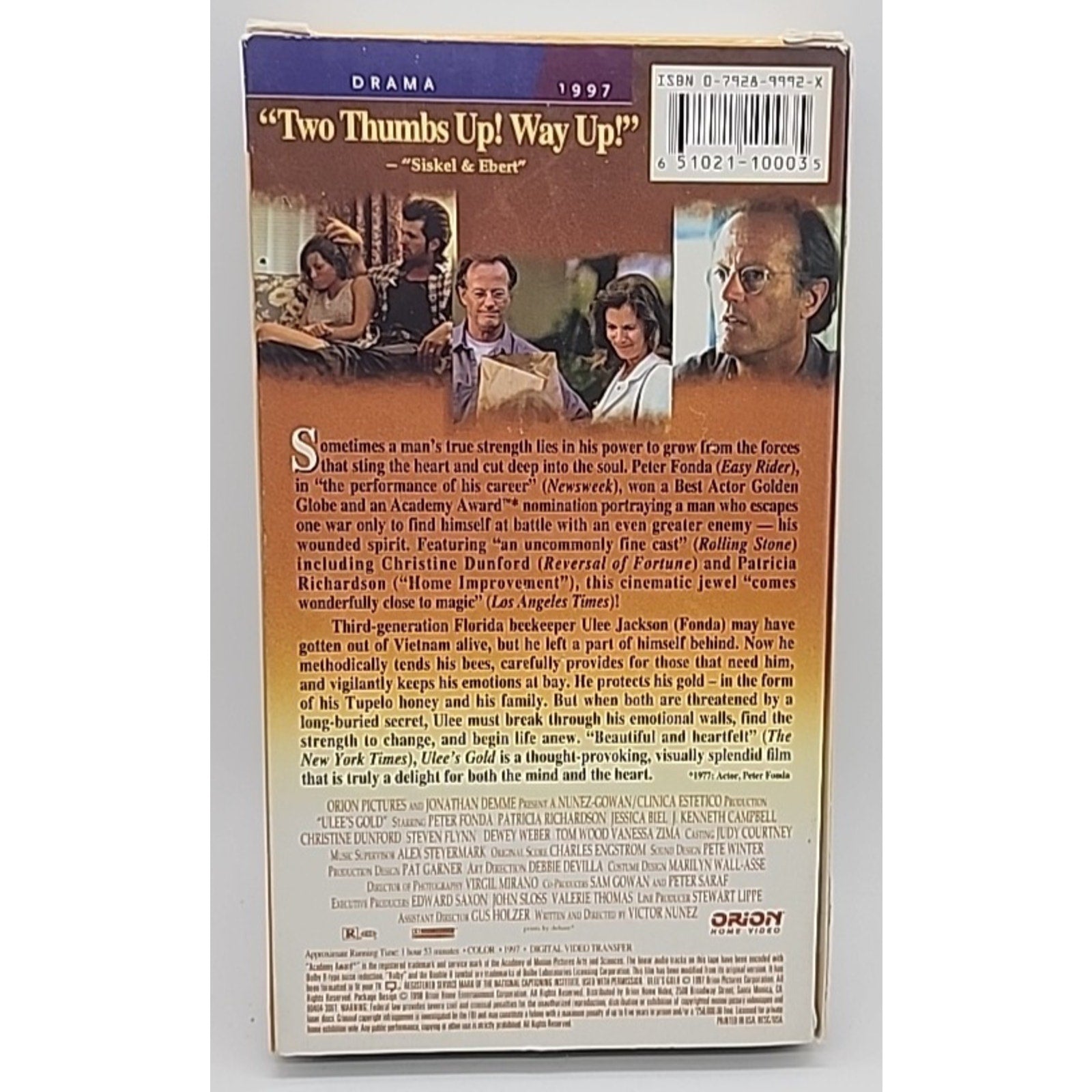 Ulees Gold (VHS, 1998)