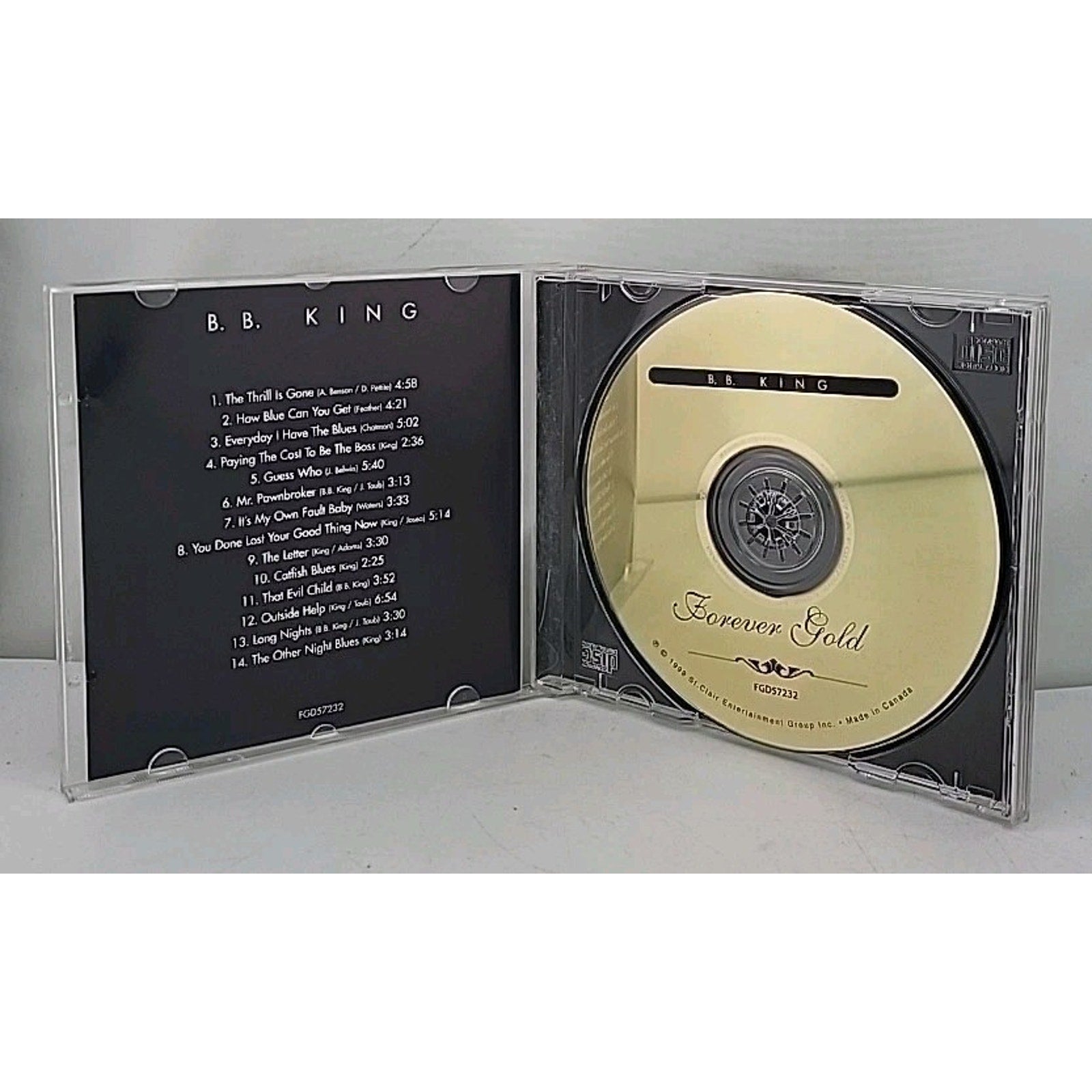 Forever Gold by B.B. King (CD, 1999)