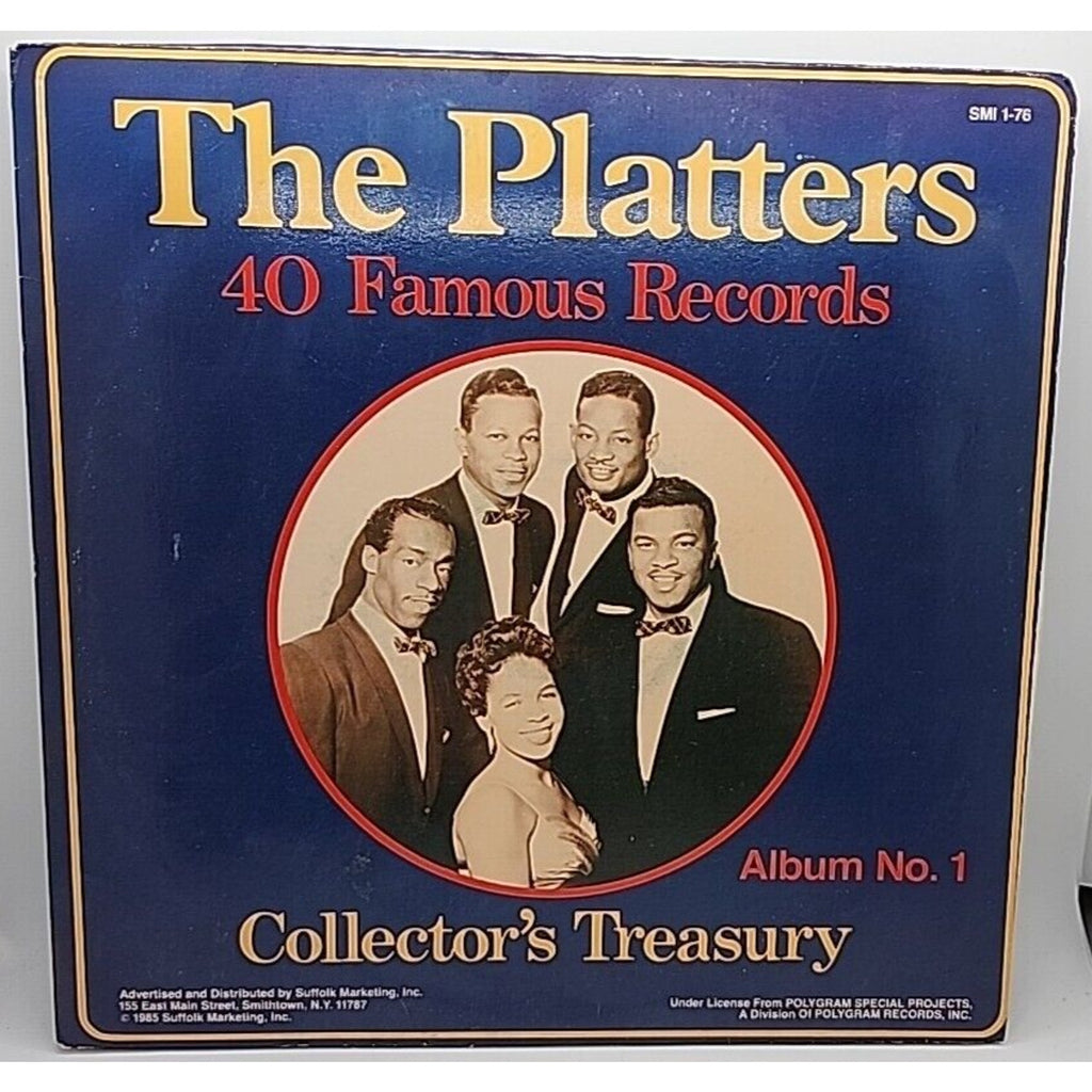 The Platters 40 Famous Records Album No.1 Collector's Treasury (Record)