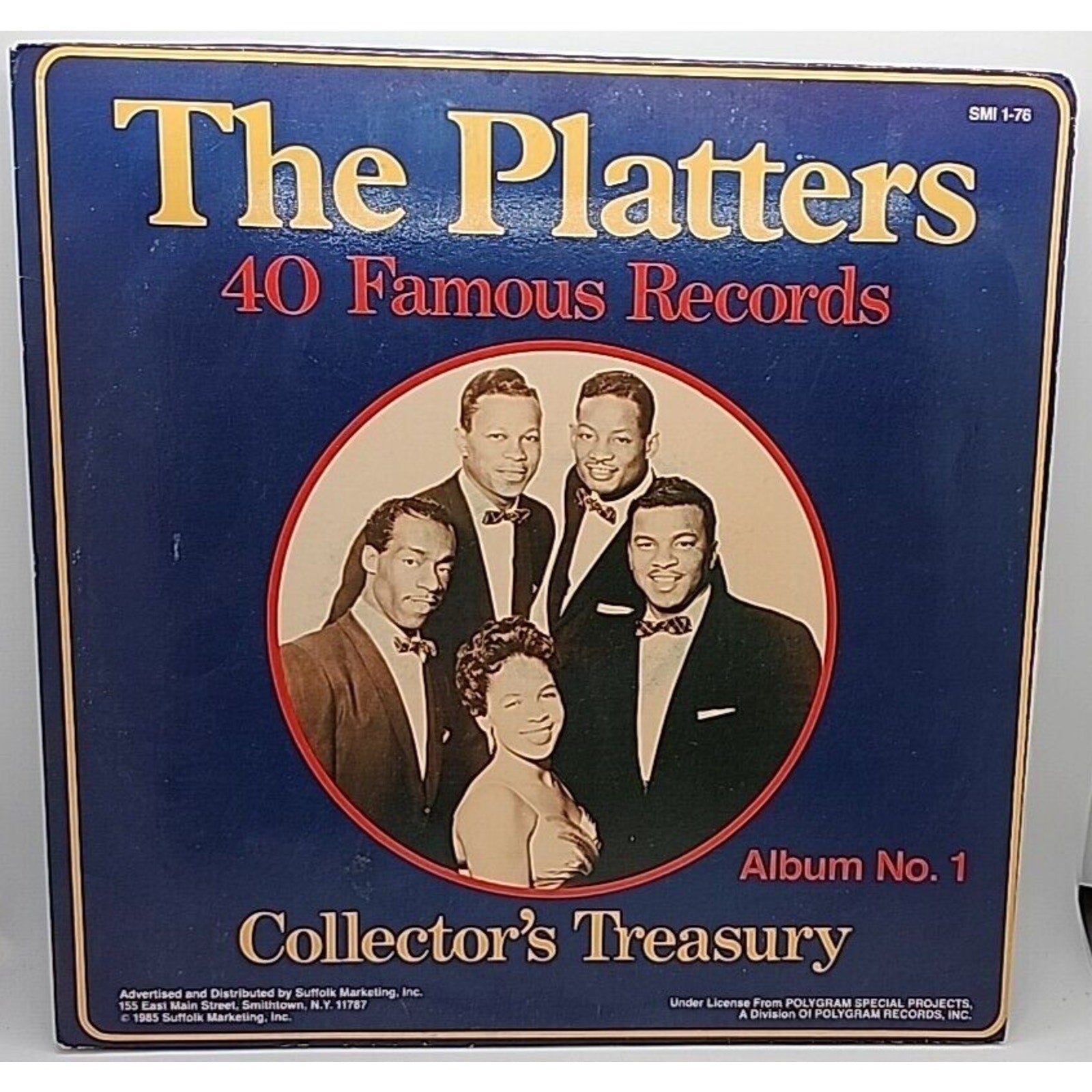 The Platters 40 Famous Records Album No.1 Collector's Treasury (Record)