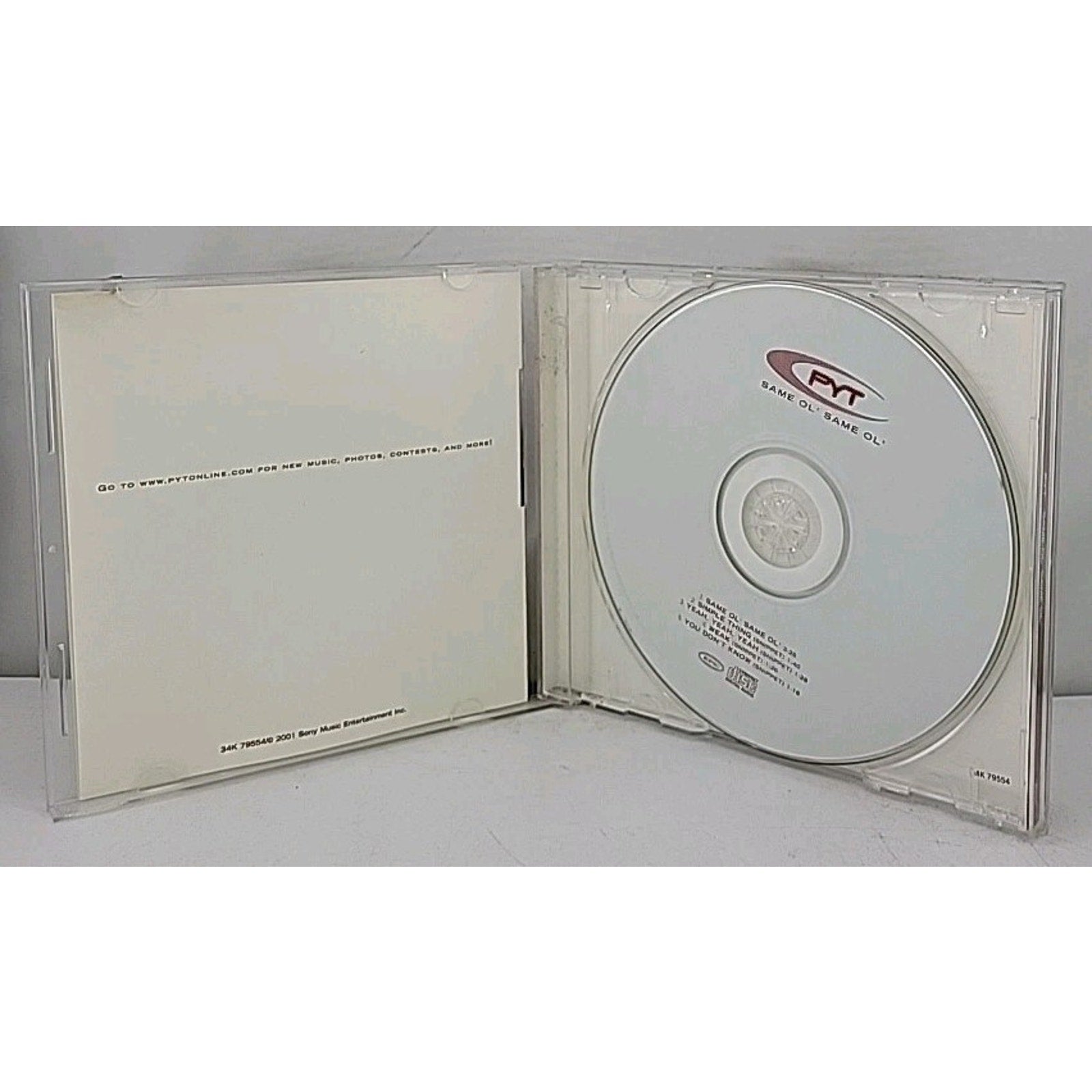 Same Ol' Same Ol' [CD5] [Single] by P.Y.T. (CD, Mar-2001, Epic)
