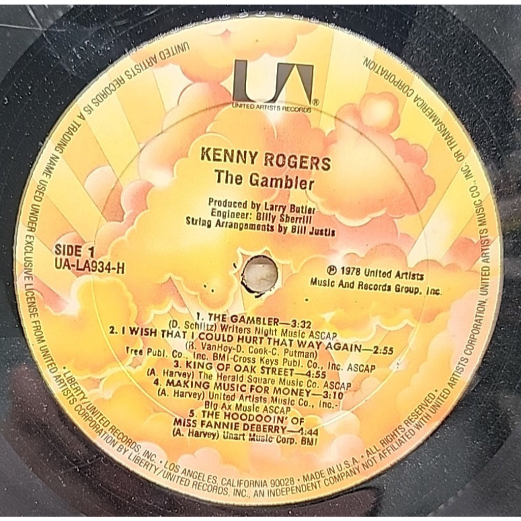 Gambler by Rogers, Kenny (Record, 1978)