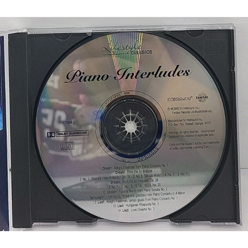 Piano Interludes by Piano Interludes (CD, 1997) *DISC B*