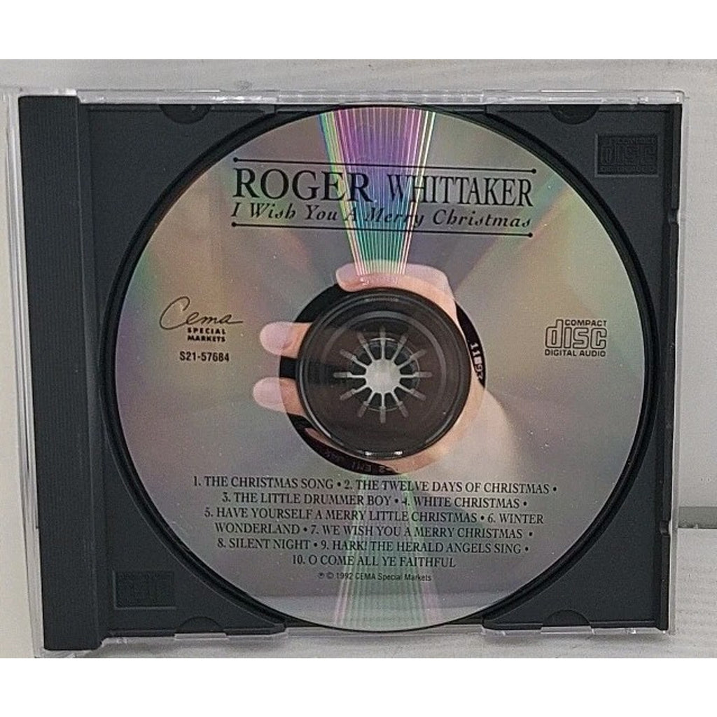Roger Whittaker - I Wish You A Merry Christmas CD 1990s Christmas Cema