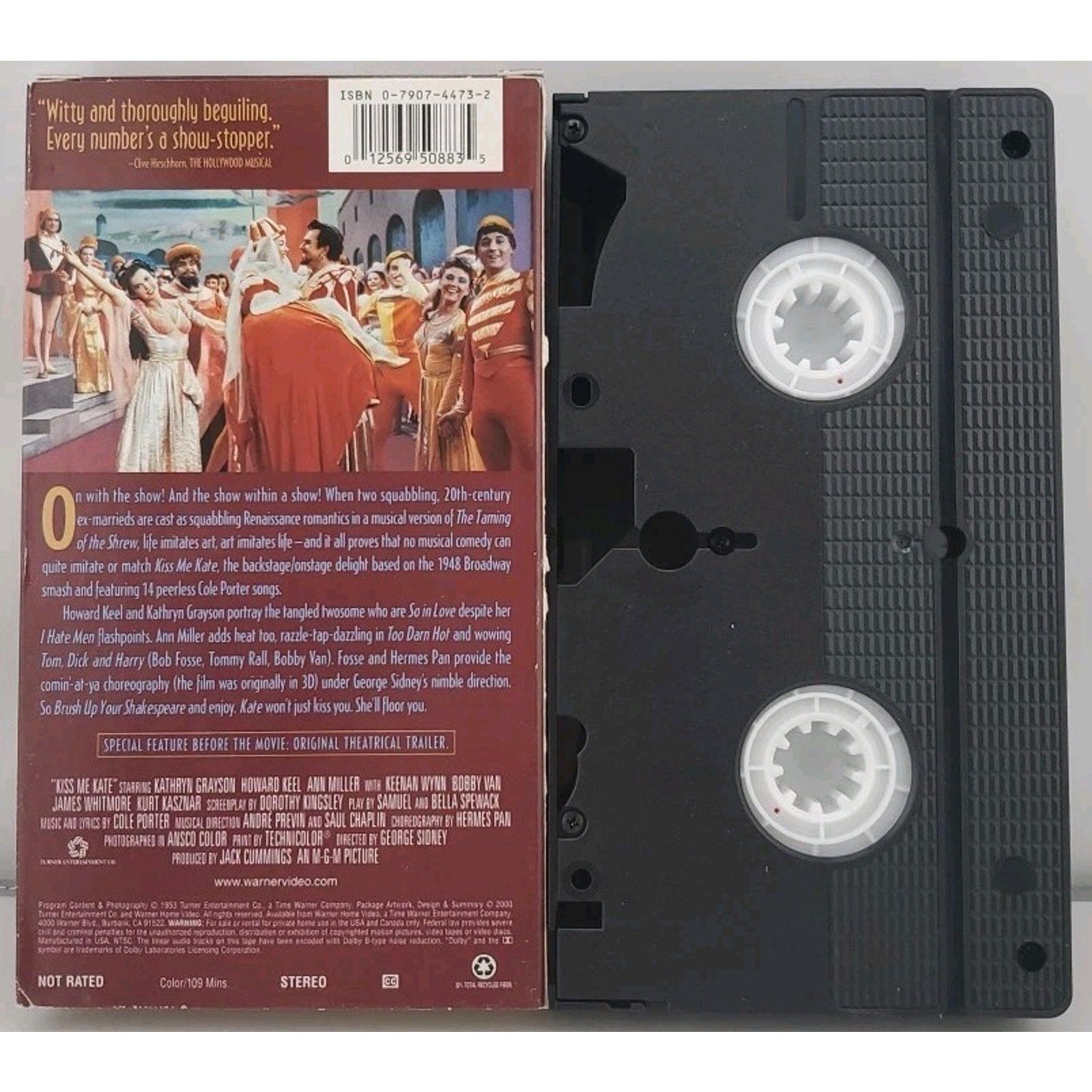 Kiss Me Kate (VHS, 1953)