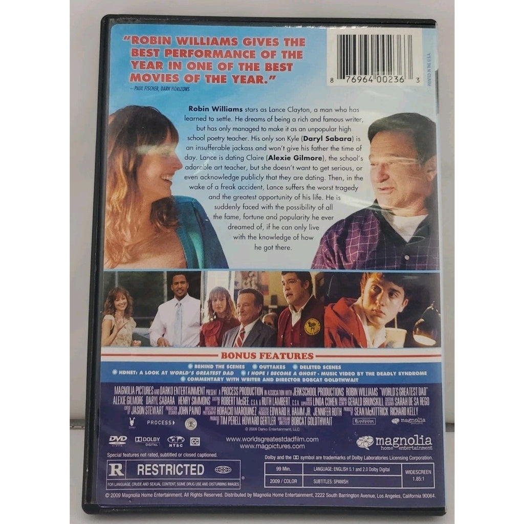 World's Greatest Dad (DVD, 2009)
