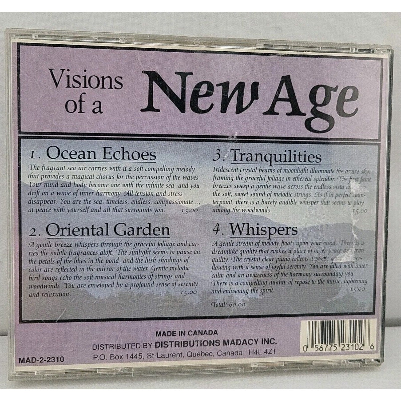 Visions of a New Age by Various (CD, 1994)
