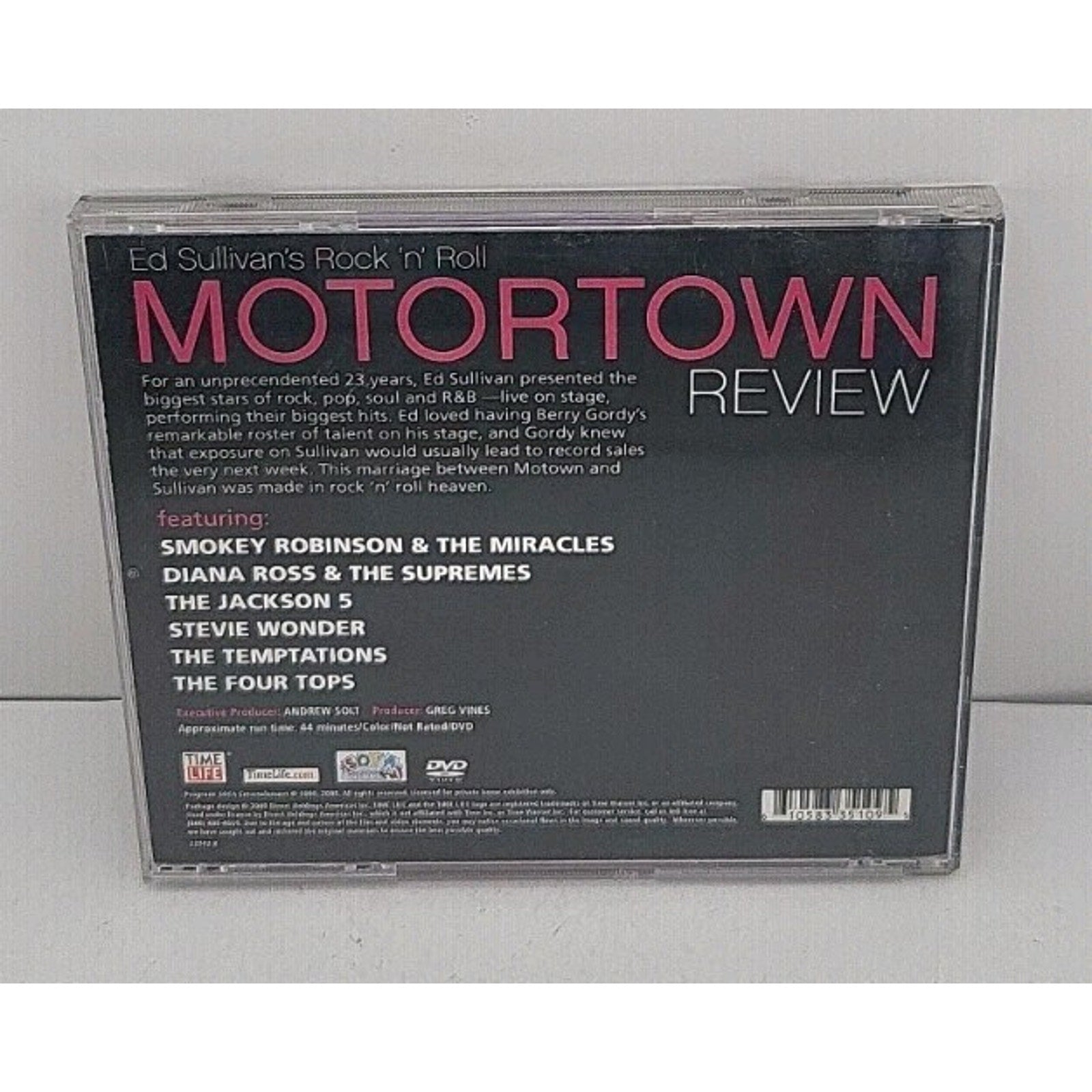 Ed Sullivan's Rock 'n' Roll Classics Motortown Review DVD Time Life