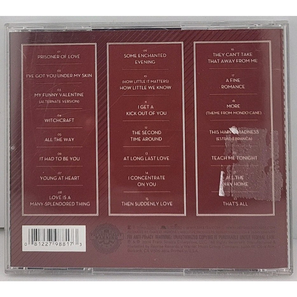 Seduction: Sinatra Sings of Love by Frank Sinatra (CD, 2009)
